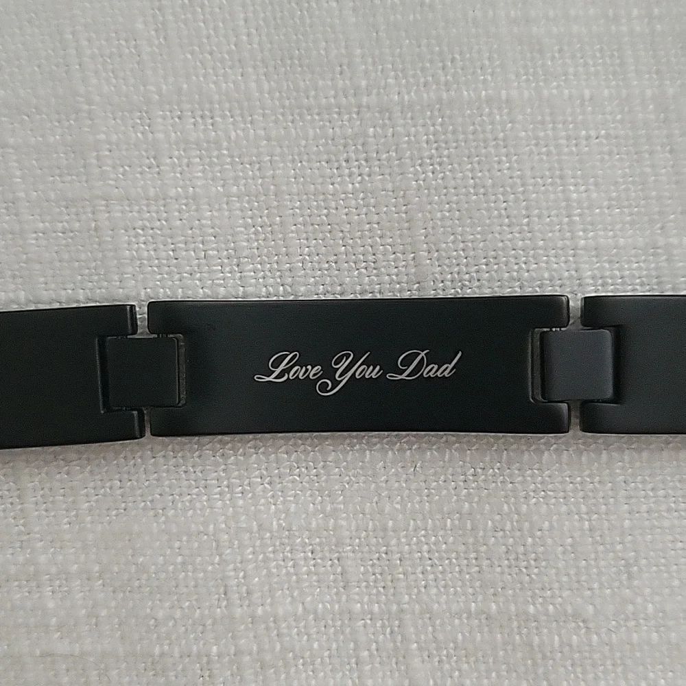 Titanium DAD bracelet - Picture 2 of 5